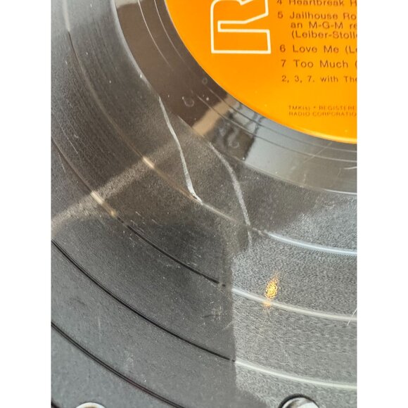 Elvis Golden Records Vinyl Purse With Bold Design & Stud Accents Collectible - Picture 10 of 11